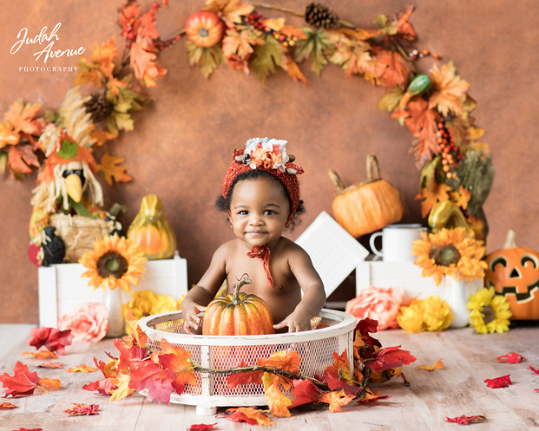 thanksgiving baby photography
