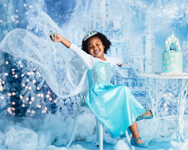 Elsa & Anna 2-Tier Custom Cake | Kid's Birthday Cake | Personalised Cake
